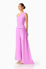 Solenne Jumpsuit in Purple