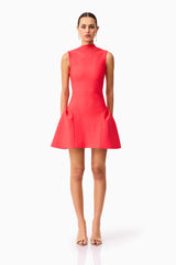 Jesselle Mini Dress in Red