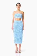 Kaia Floral Set in Blue