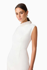Rafaela Mini Shift Dress in White