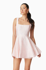 Deanna Mini Dress in Pink