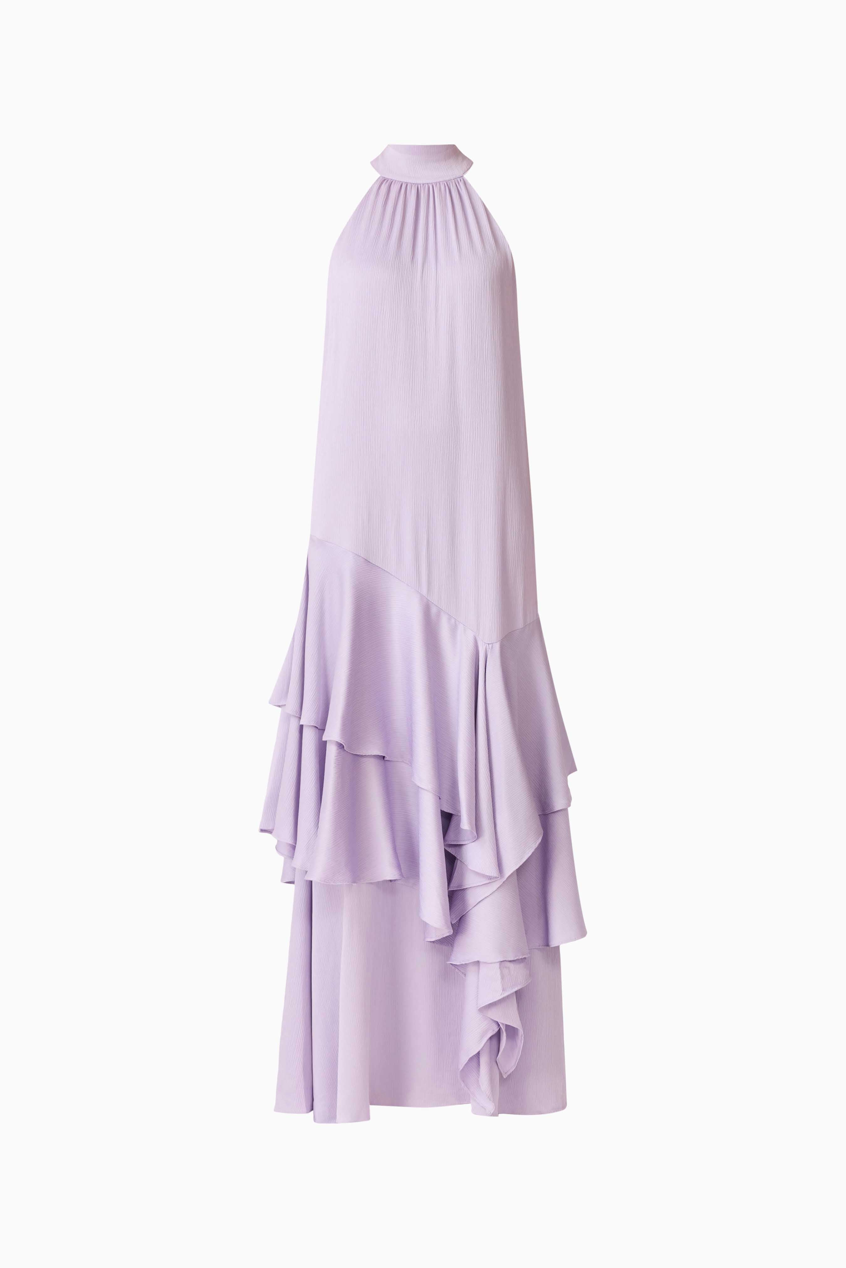Varella Halter Gown in Purple